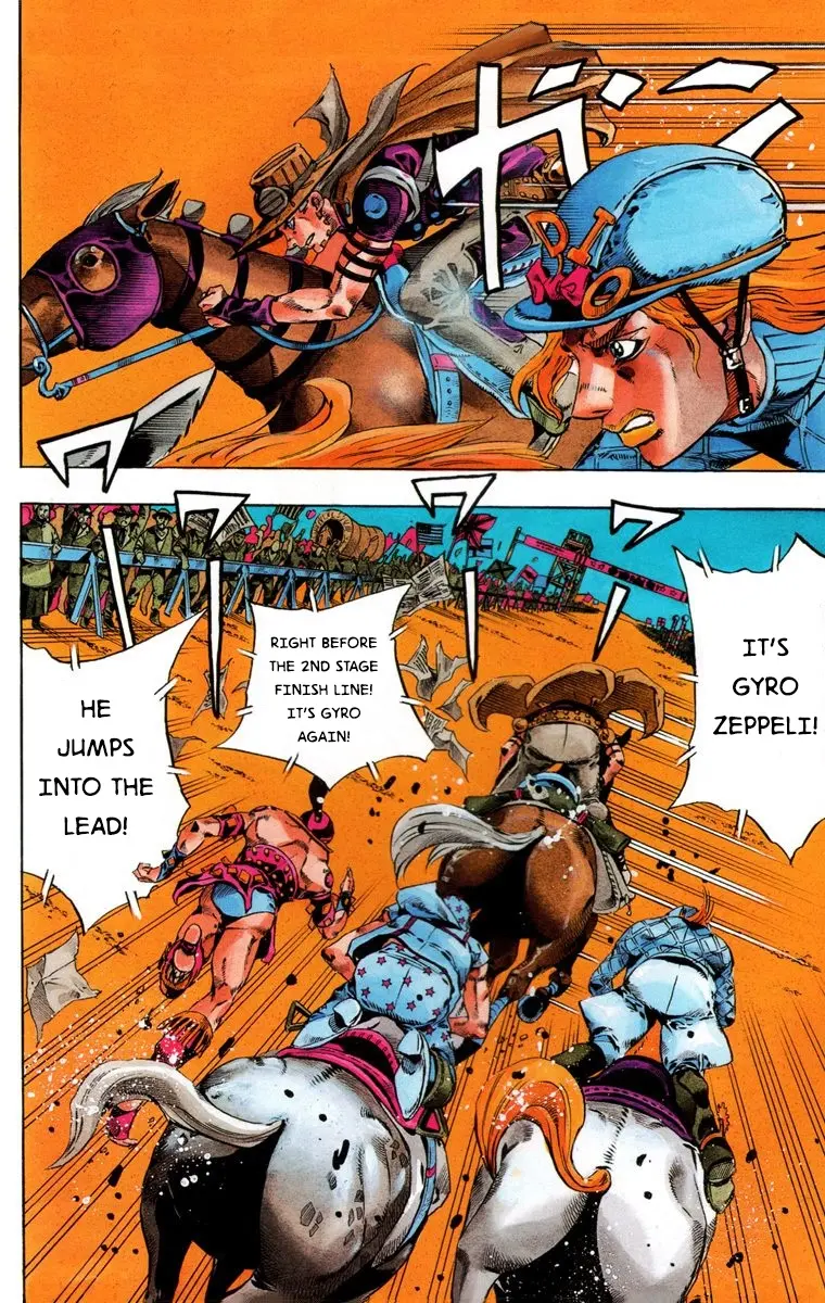 JoJo's Bizarre Adventure Steel Ball Run Colored Manga, chapter 28, page 5