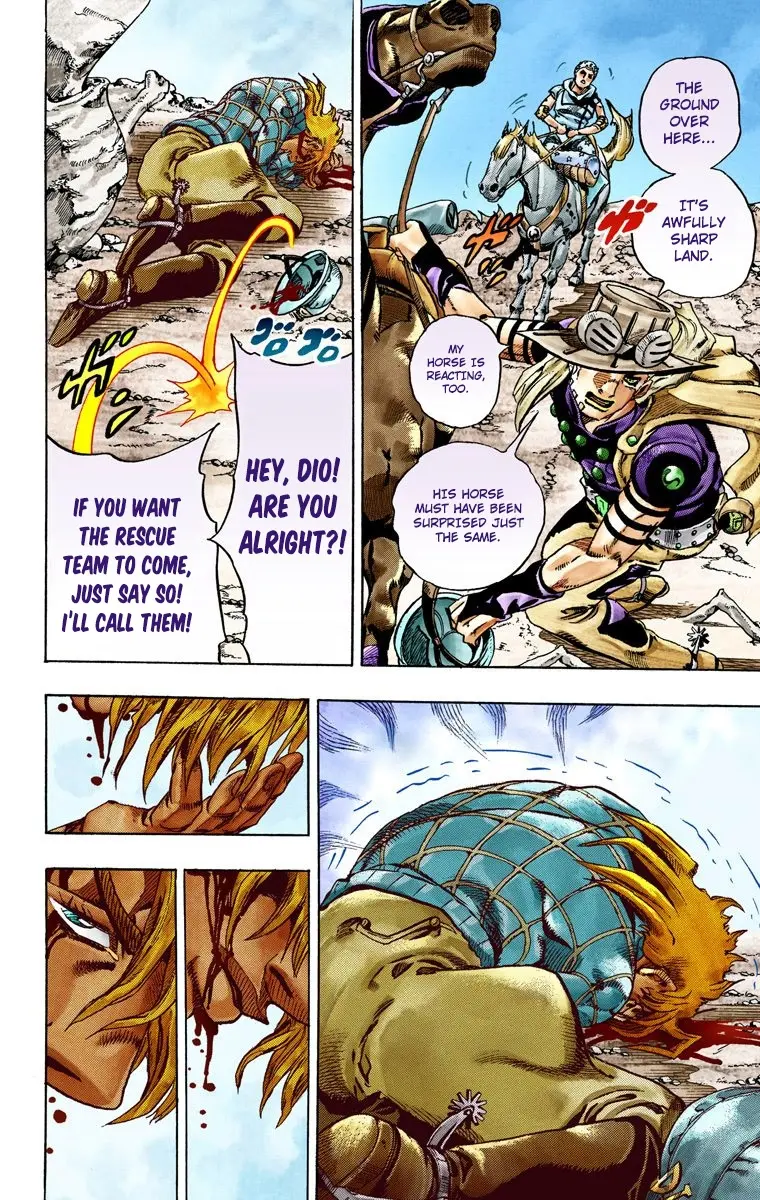 JoJo's Bizarre Adventure Steel Ball Run Colored Manga, chapter 28, page 26