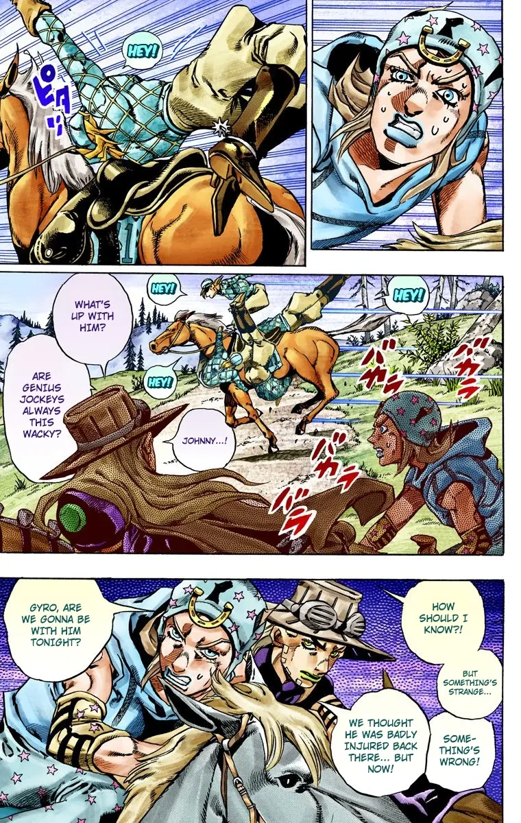 JoJo's Bizarre Adventure Steel Ball Run Colored Manga, chapter 28, page 37