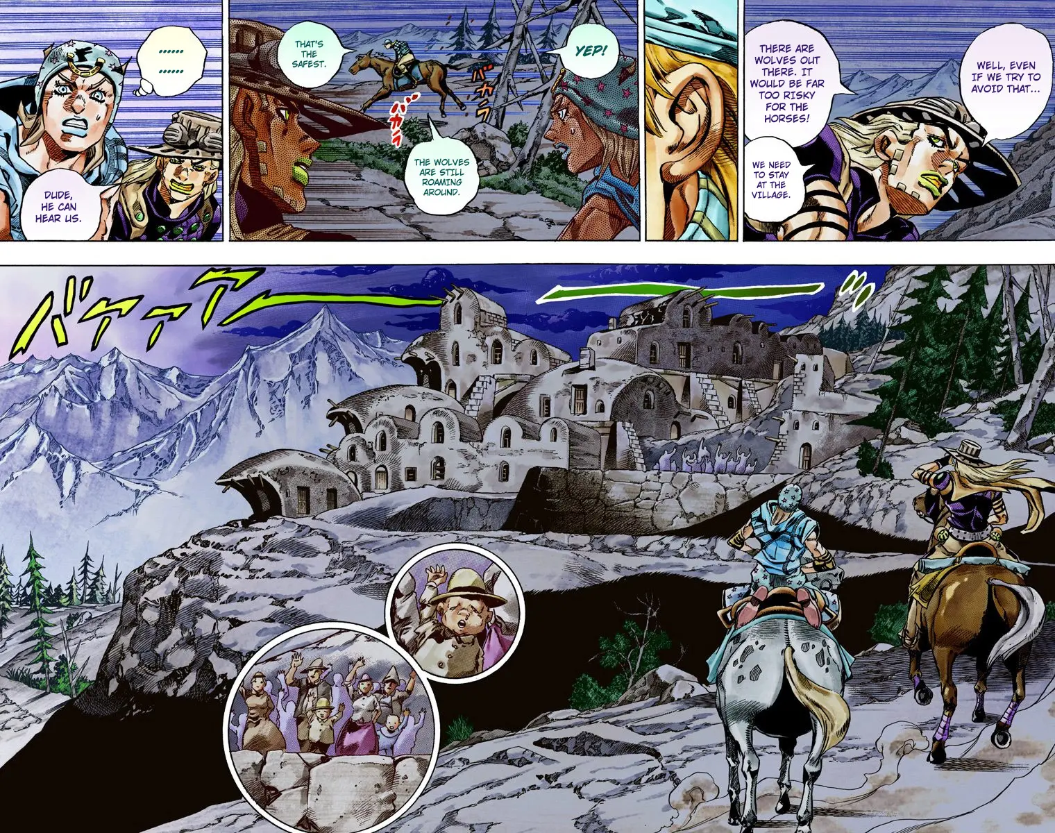 JoJo's Bizarre Adventure Steel Ball Run Colored Manga, chapter 28, page 38