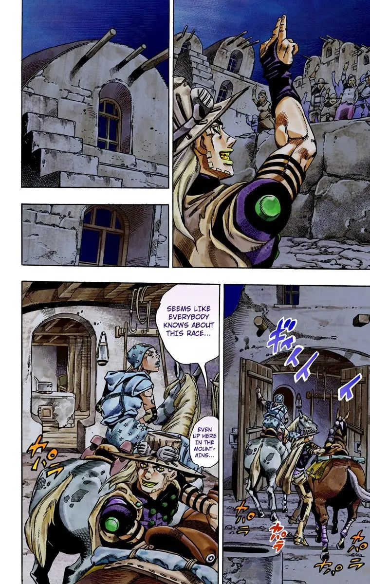 JoJo's Bizarre Adventure Steel Ball Run Colored Manga, chapter 28, page 39