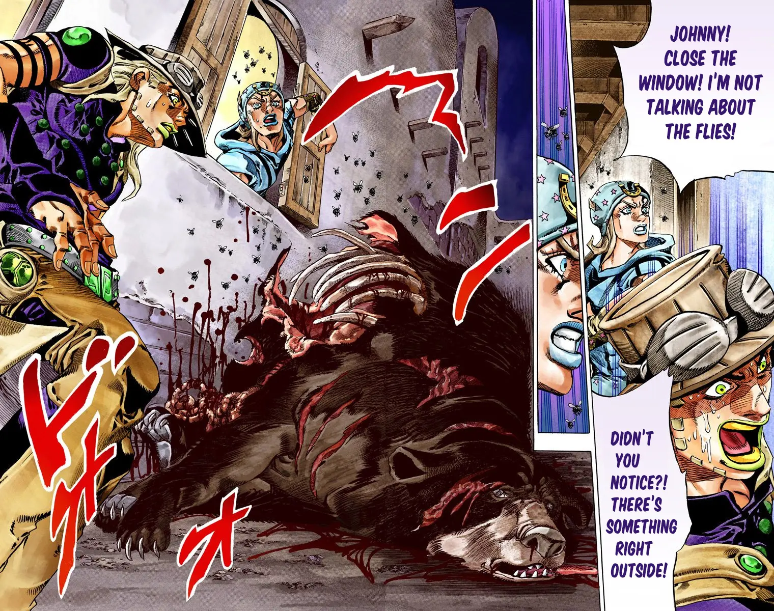 JoJo's Bizarre Adventure Steel Ball Run Colored Manga, chapter 28, page 53
