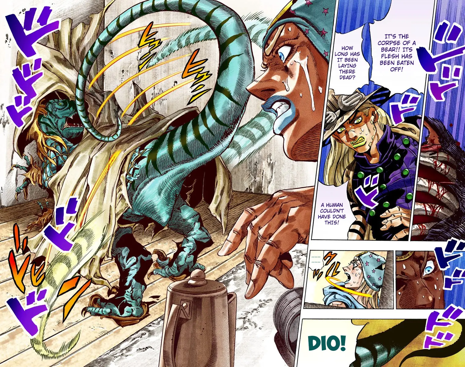 JoJo's Bizarre Adventure Steel Ball Run Colored Manga, chapter 28, page 54