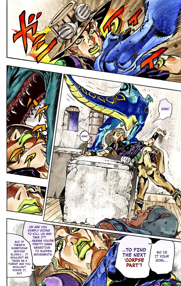 JoJo's Bizarre Adventure Steel Ball Run Colored Manga, chapter 29, page 11