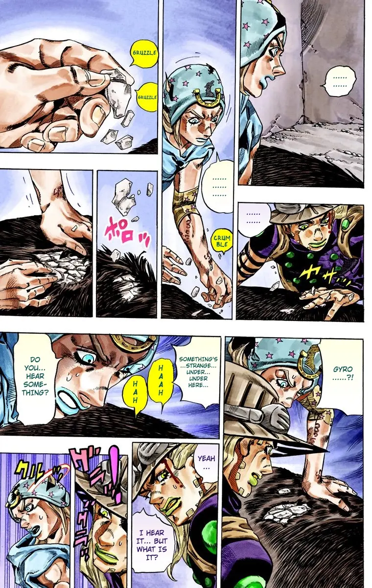 JoJo's Bizarre Adventure Steel Ball Run Colored Manga, chapter 29, page 28