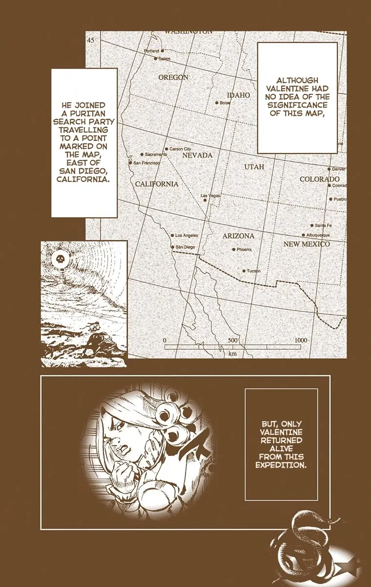 JoJo's Bizarre Adventure Steel Ball Run Colored Manga, chapter 30.5, page 3