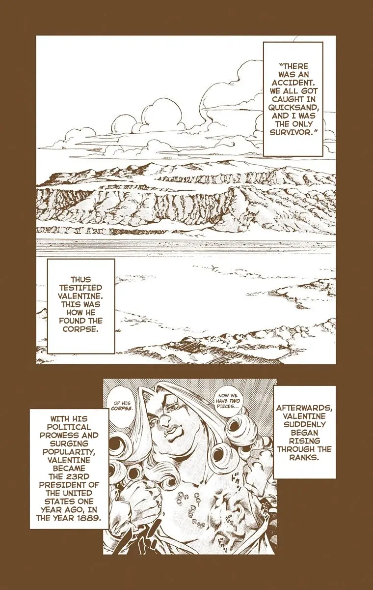 JoJo's Bizarre Adventure Steel Ball Run Colored Manga, chapter 30.5, page 4