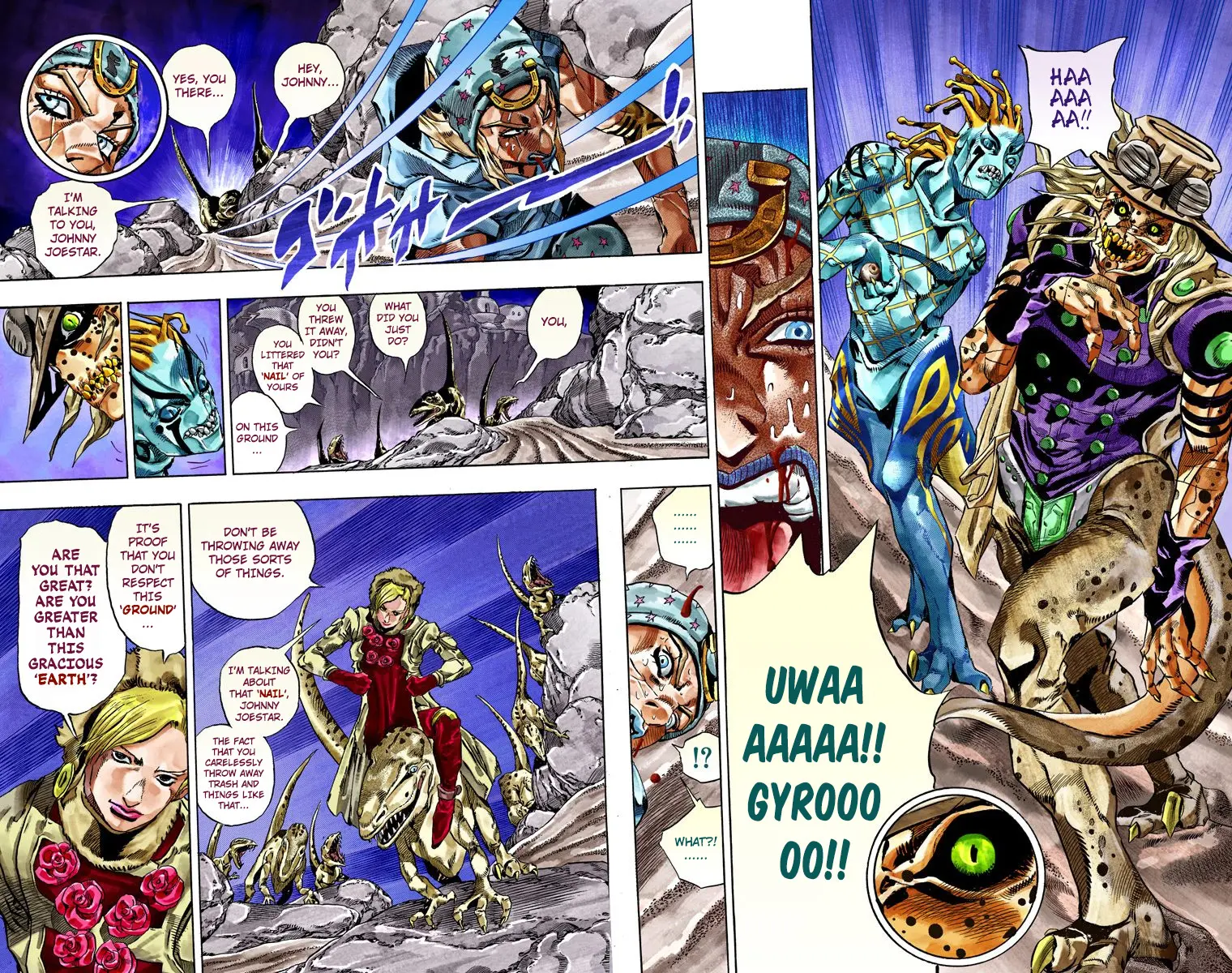JoJo's Bizarre Adventure Steel Ball Run Colored Manga, chapter 31, page 10