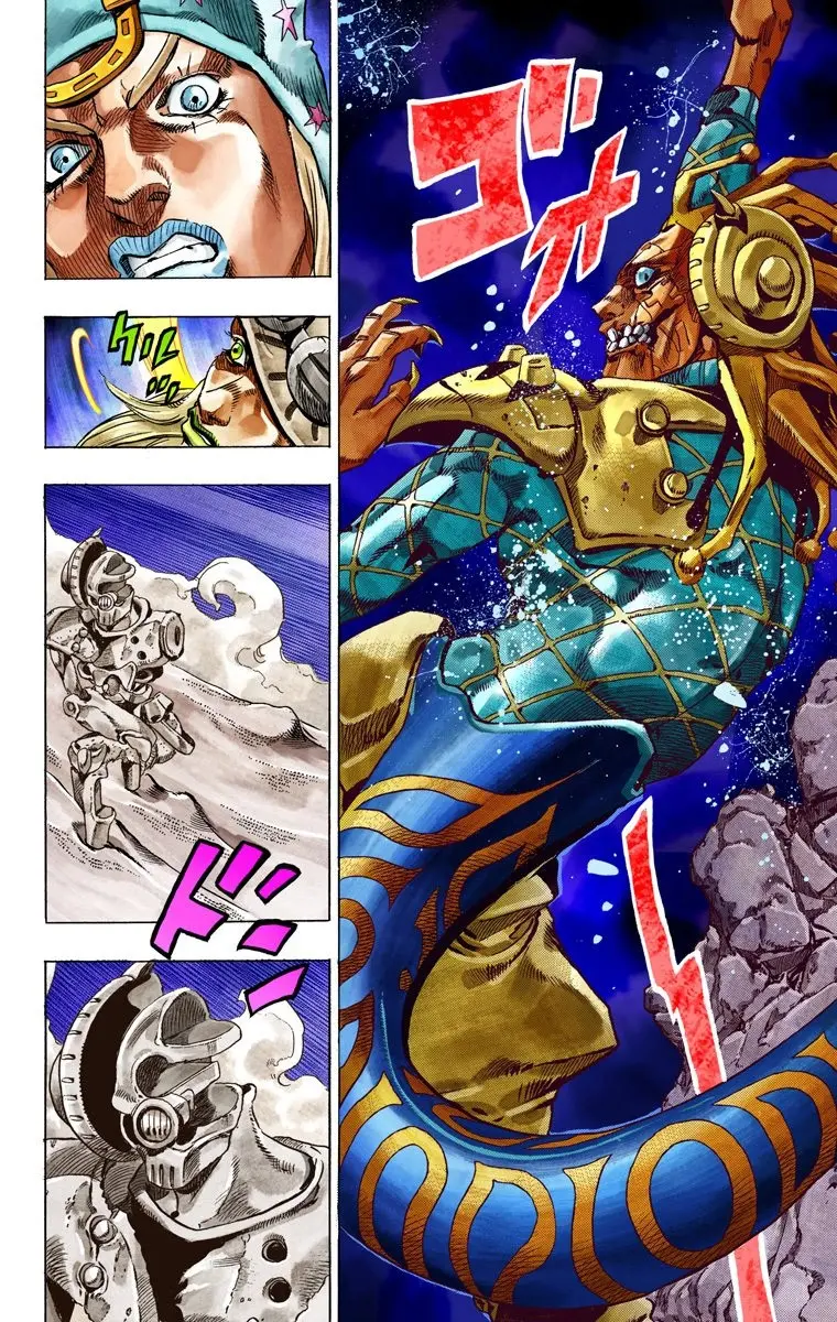 JoJo's Bizarre Adventure Steel Ball Run Colored Manga, chapter 31, page 46