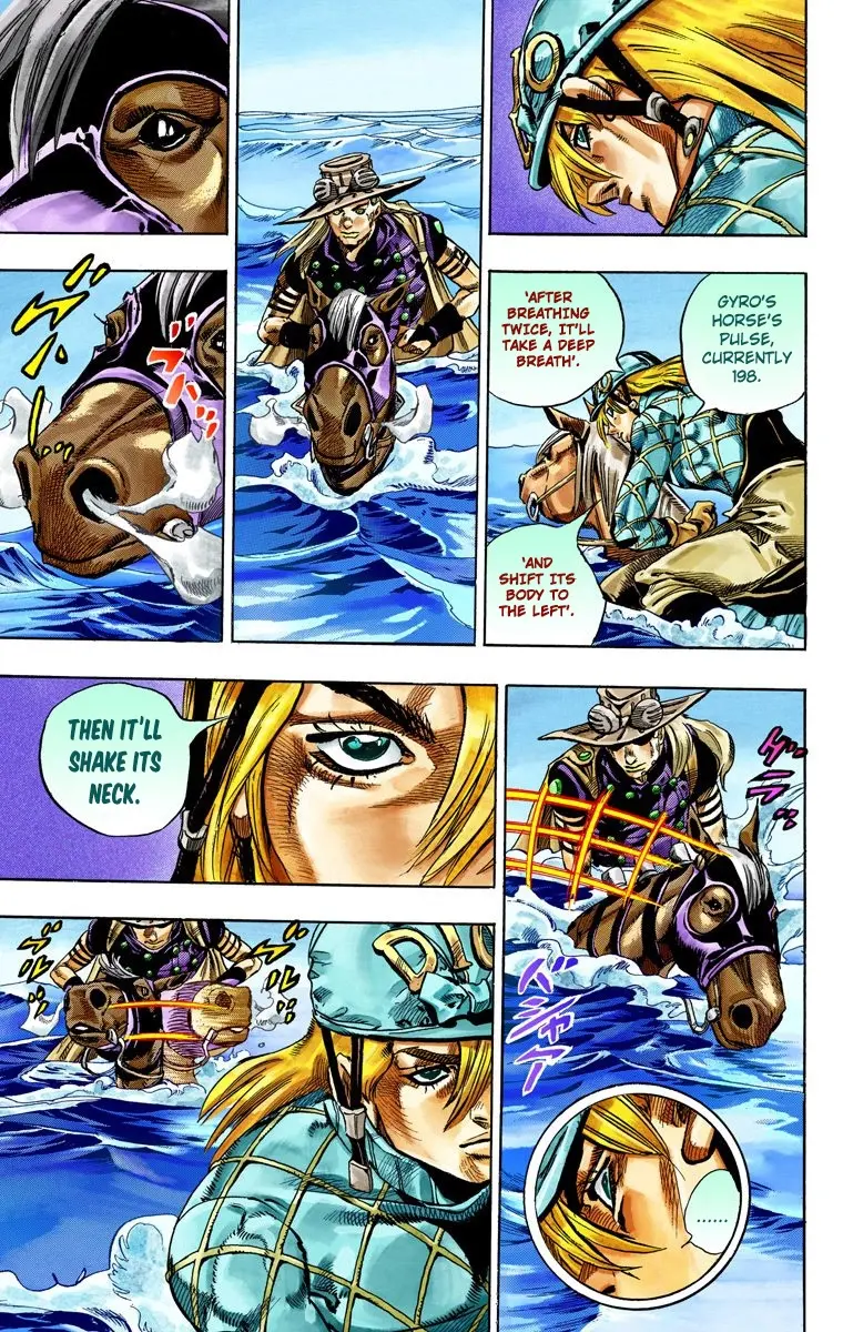JoJo's Bizarre Adventure Steel Ball Run Colored Manga, chapter 32, page 22
