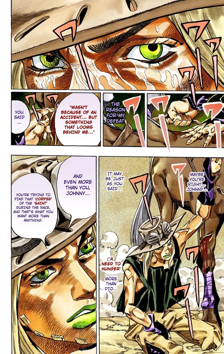 JoJo's Bizarre Adventure Steel Ball Run Colored Manga, chapter 32, page 37