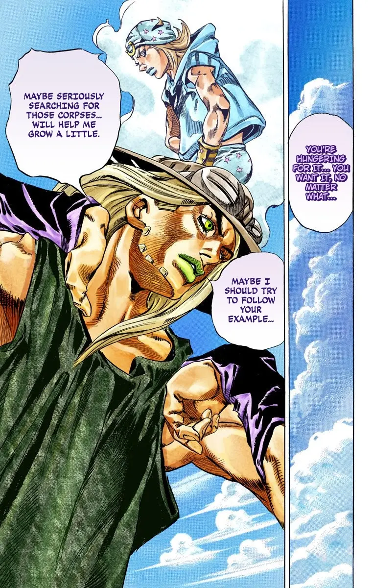 JoJo's Bizarre Adventure Steel Ball Run Colored Manga, chapter 32, page 38