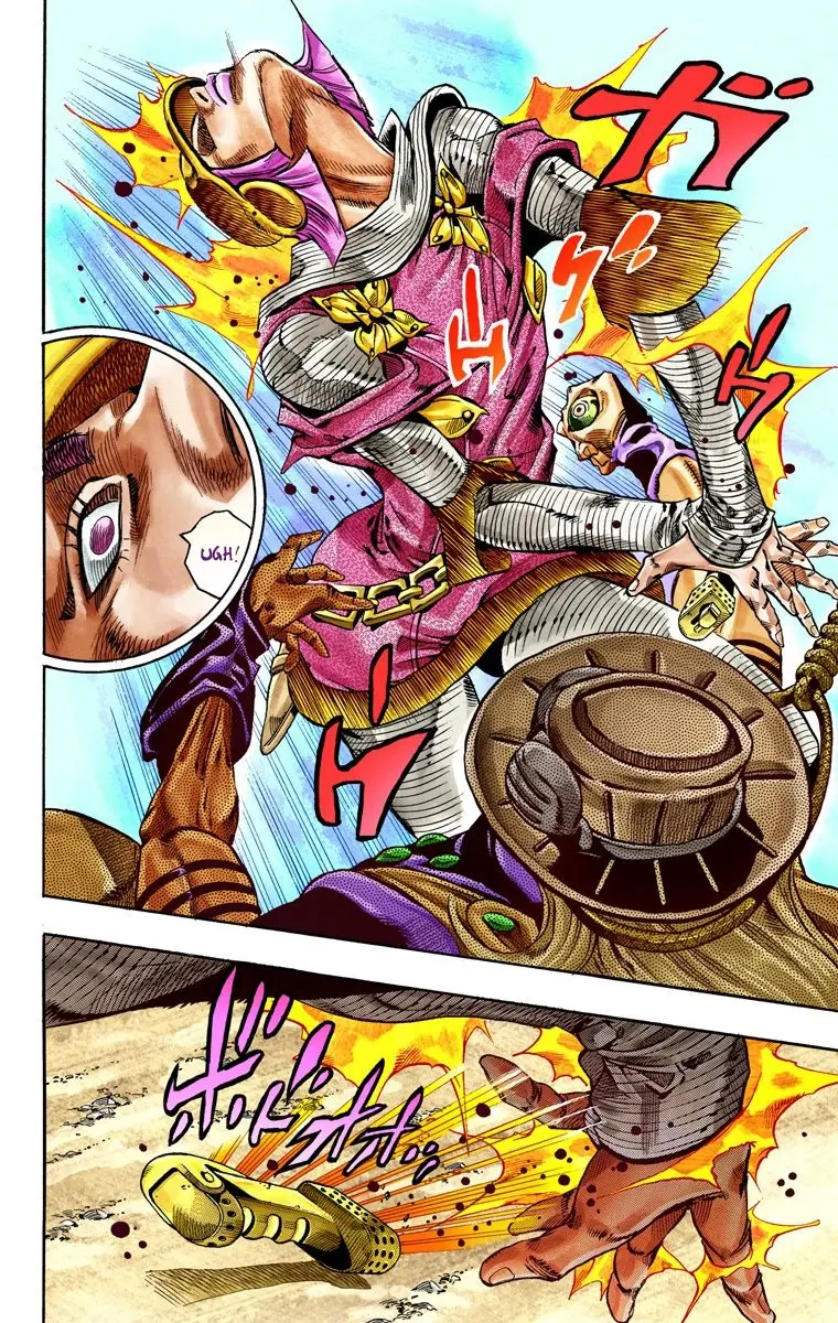 JoJo's Bizarre Adventure Steel Ball Run Colored Manga, chapter 33, page 15