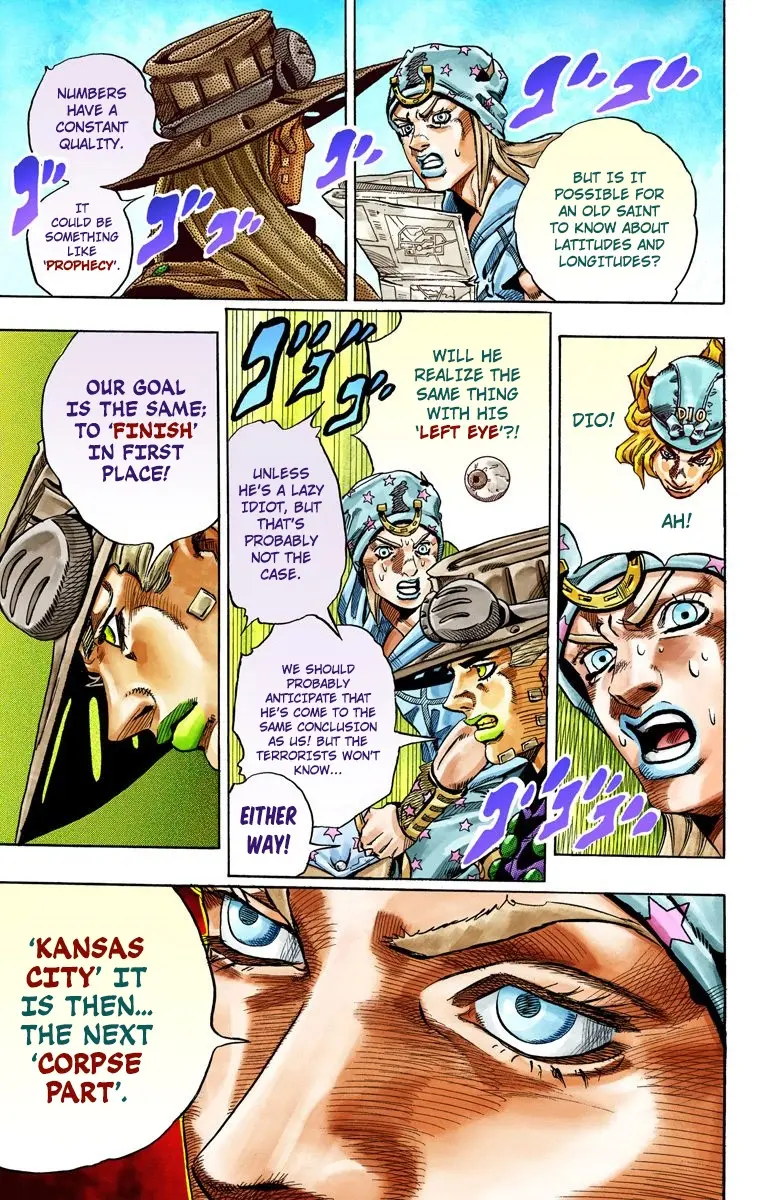 JoJo's Bizarre Adventure Steel Ball Run Colored Manga, chapter 33, page 26