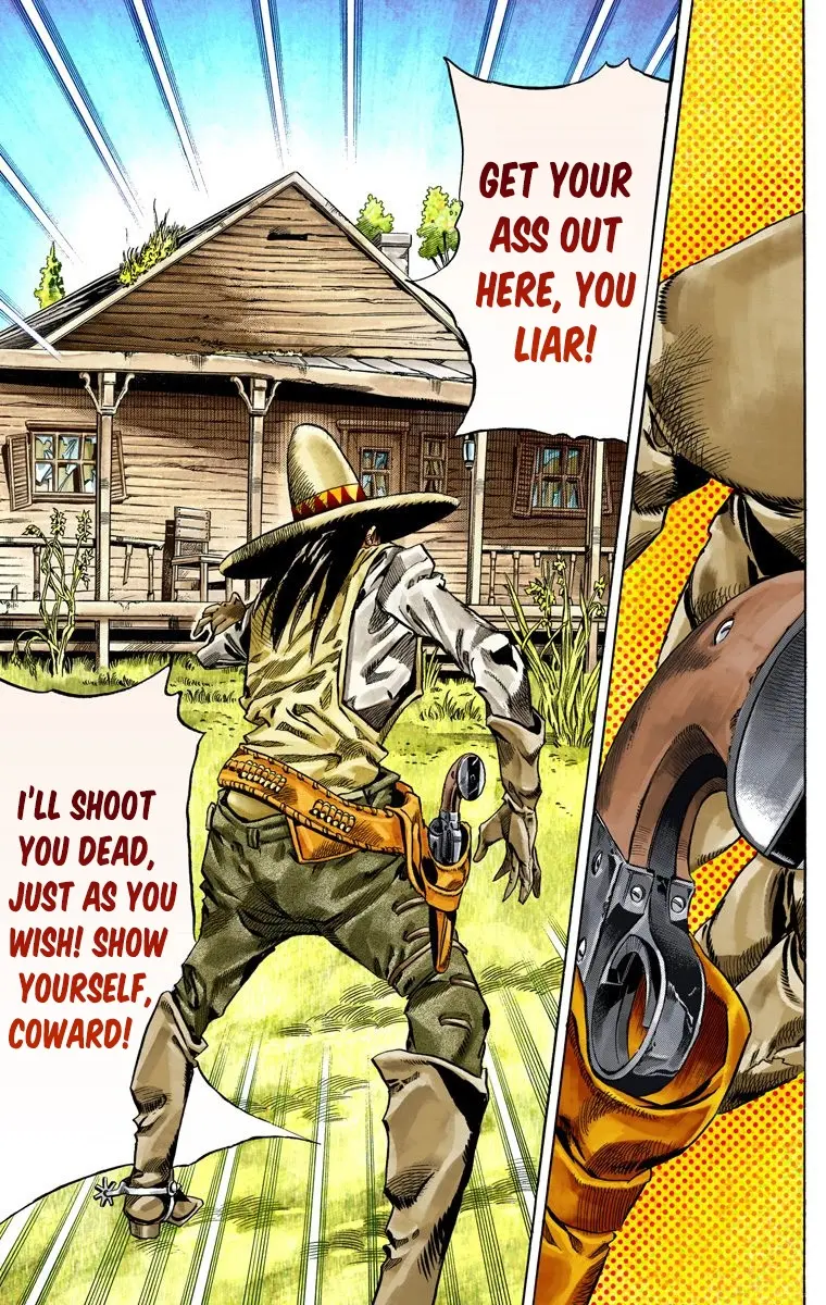 JoJo's Bizarre Adventure Steel Ball Run Colored Manga, chapter 33, page 40
