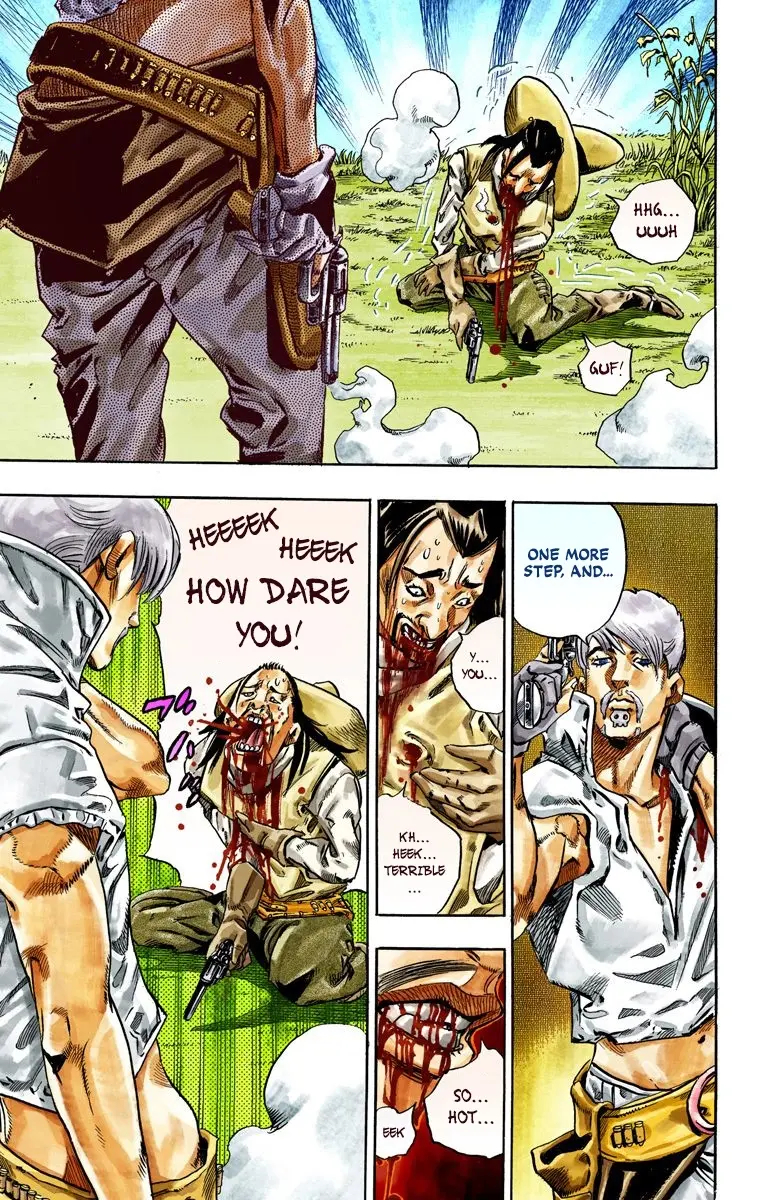JoJo's Bizarre Adventure Steel Ball Run Colored Manga, chapter 33, page 52