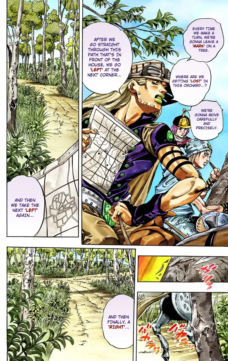 JoJo's Bizarre Adventure Steel Ball Run Colored Manga, chapter 34, page 5