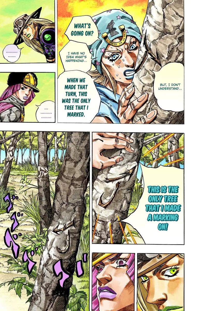 JoJo's Bizarre Adventure Steel Ball Run Colored Manga, chapter 34, page 8