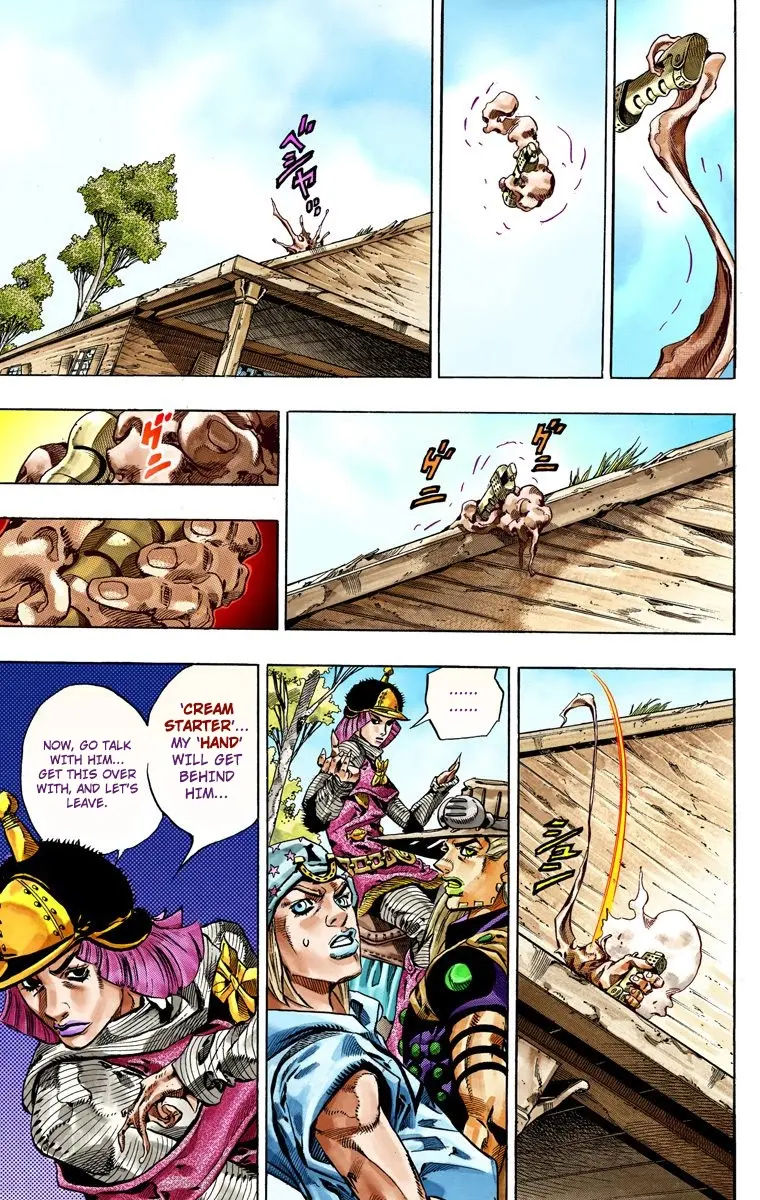 JoJo's Bizarre Adventure Steel Ball Run Colored Manga, chapter 34, page 17