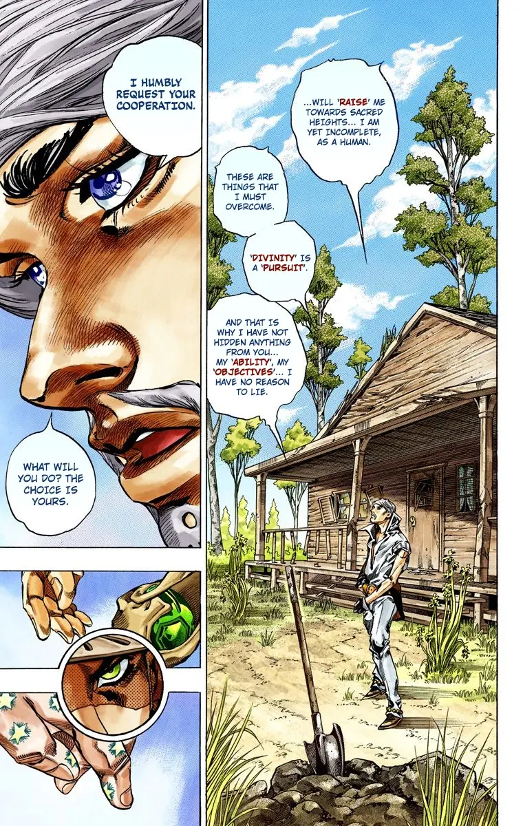 JoJo's Bizarre Adventure Steel Ball Run Colored Manga, chapter 34, page 32