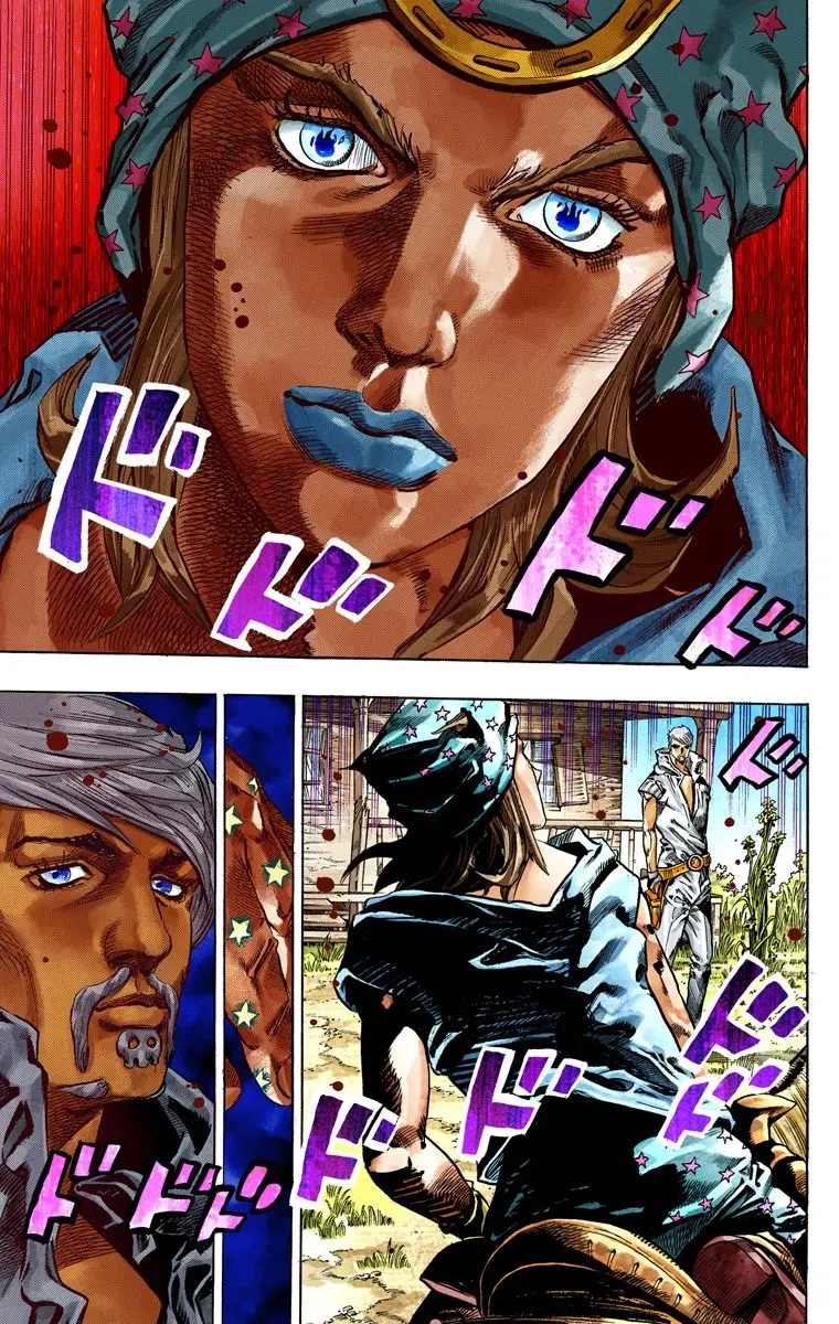 JoJo's Bizarre Adventure Steel Ball Run Colored Manga, chapter 34, page 42