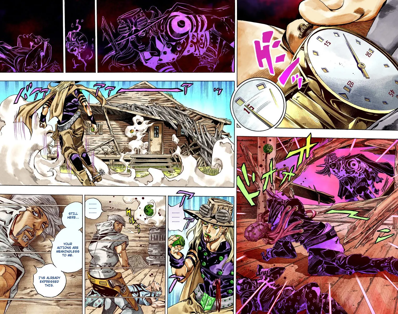 JoJo's Bizarre Adventure Steel Ball Run Colored Manga, chapter 35, page 22