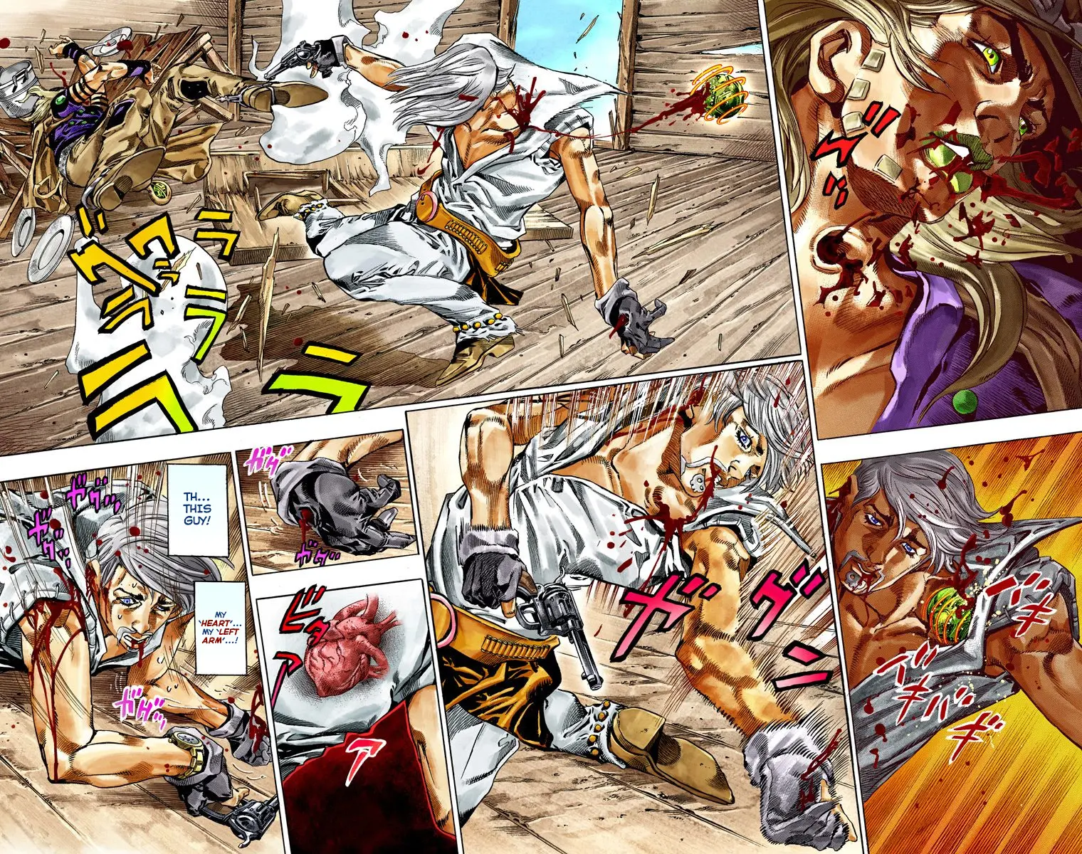 JoJo's Bizarre Adventure Steel Ball Run Colored Manga, chapter 35, page 31