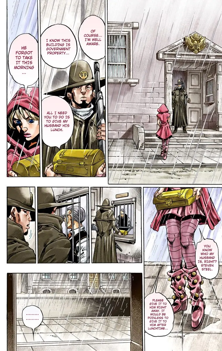JoJo's Bizarre Adventure Steel Ball Run Colored Manga, chapter 36, page 31
