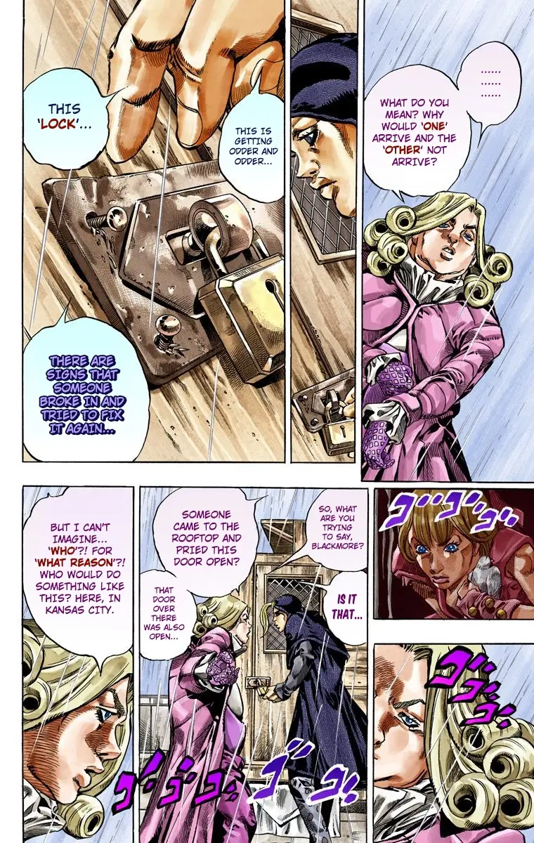 JoJo's Bizarre Adventure Steel Ball Run Colored Manga, chapter 36, page 41