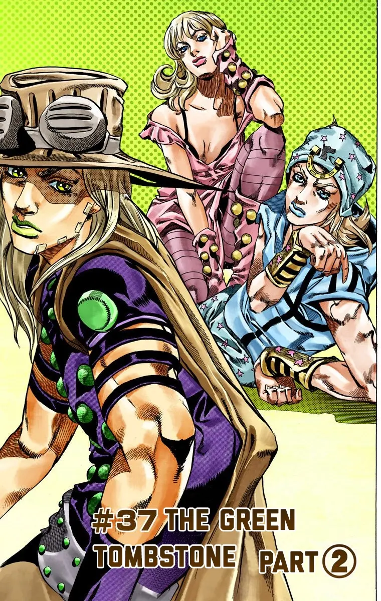 JoJo's Bizarre Adventure Steel Ball Run Colored Manga, chapter 37, page 3