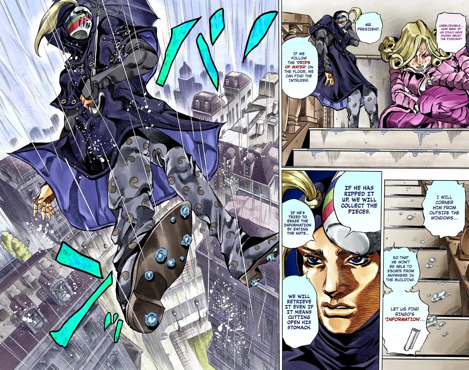JoJo's Bizarre Adventure Steel Ball Run Colored Manga, chapter 37, page 7