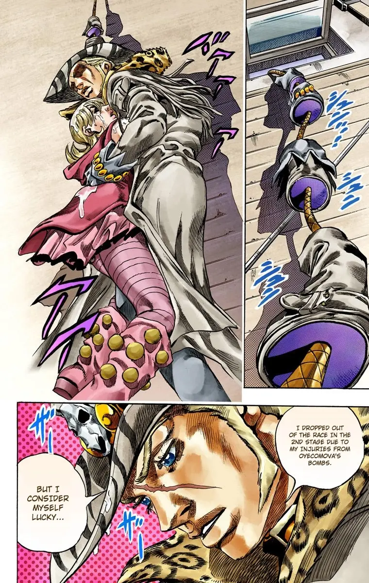 JoJo's Bizarre Adventure Steel Ball Run Colored Manga, chapter 37, page 19