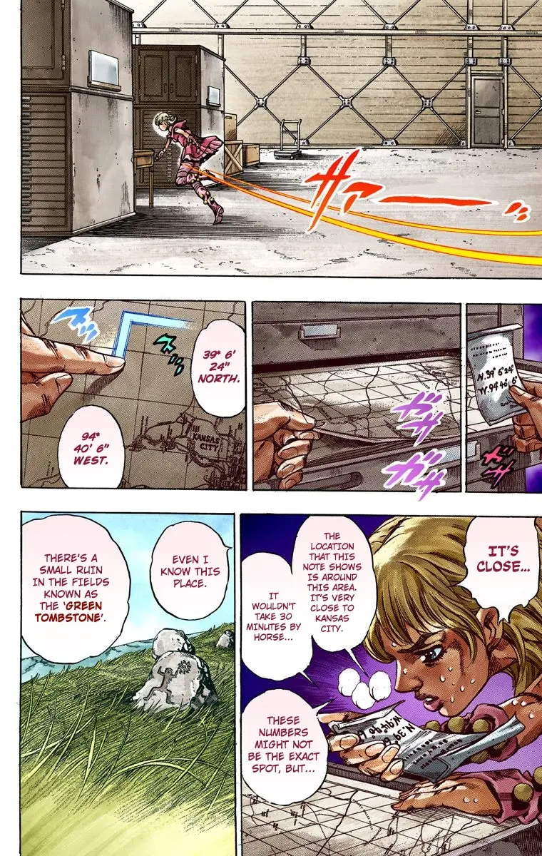 JoJo's Bizarre Adventure Steel Ball Run Colored Manga, chapter 37, page 25