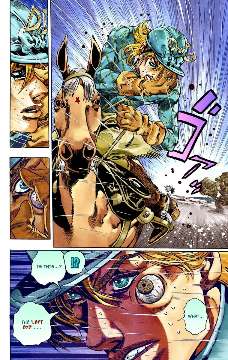 JoJo's Bizarre Adventure Steel Ball Run Colored Manga, chapter 37, page 44
