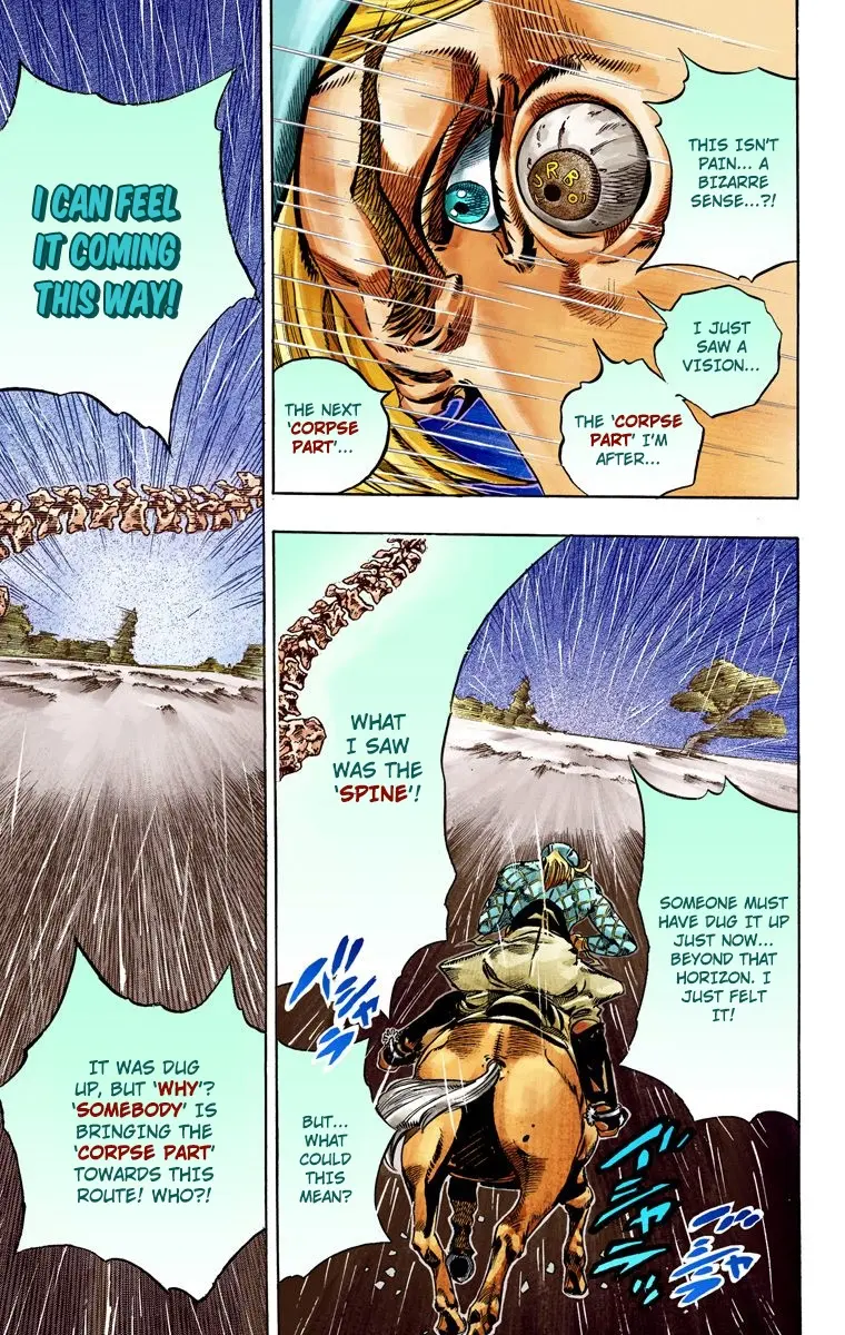 JoJo's Bizarre Adventure Steel Ball Run Colored Manga, chapter 37, page 45