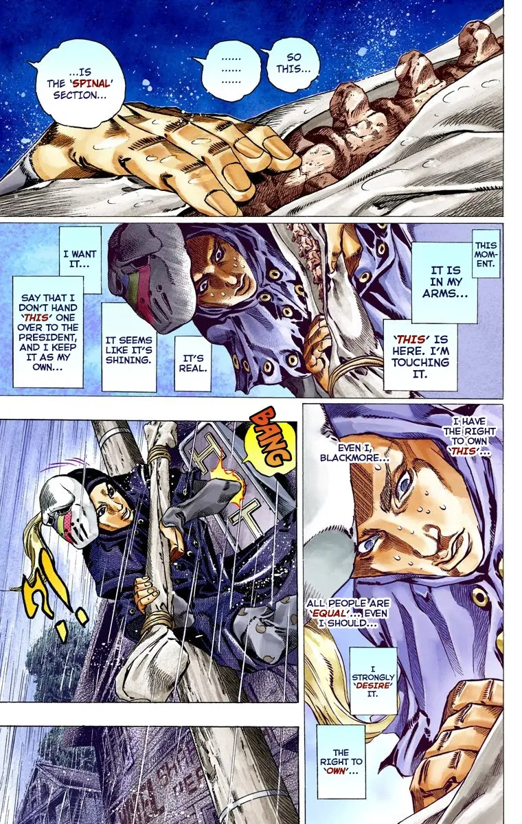JoJo's Bizarre Adventure Steel Ball Run Colored Manga, chapter 38, page 7