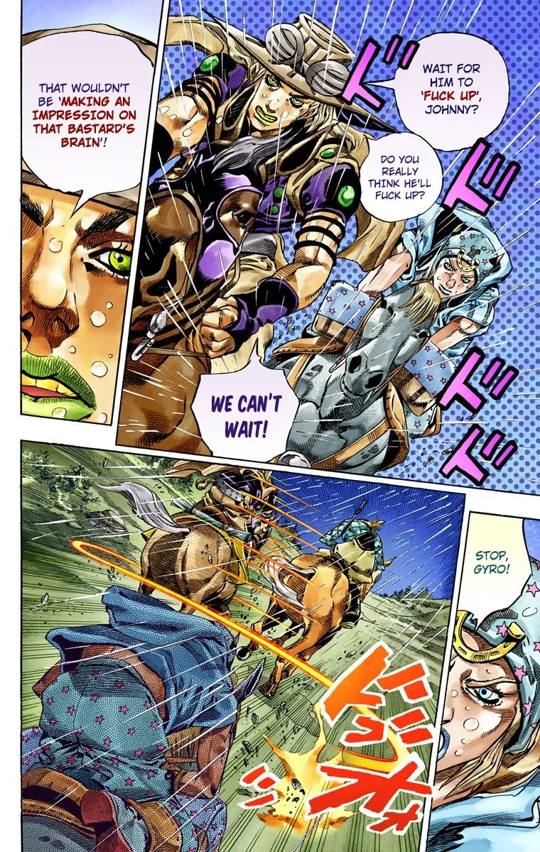 JoJo's Bizarre Adventure Steel Ball Run Colored Manga, chapter 38, page 30