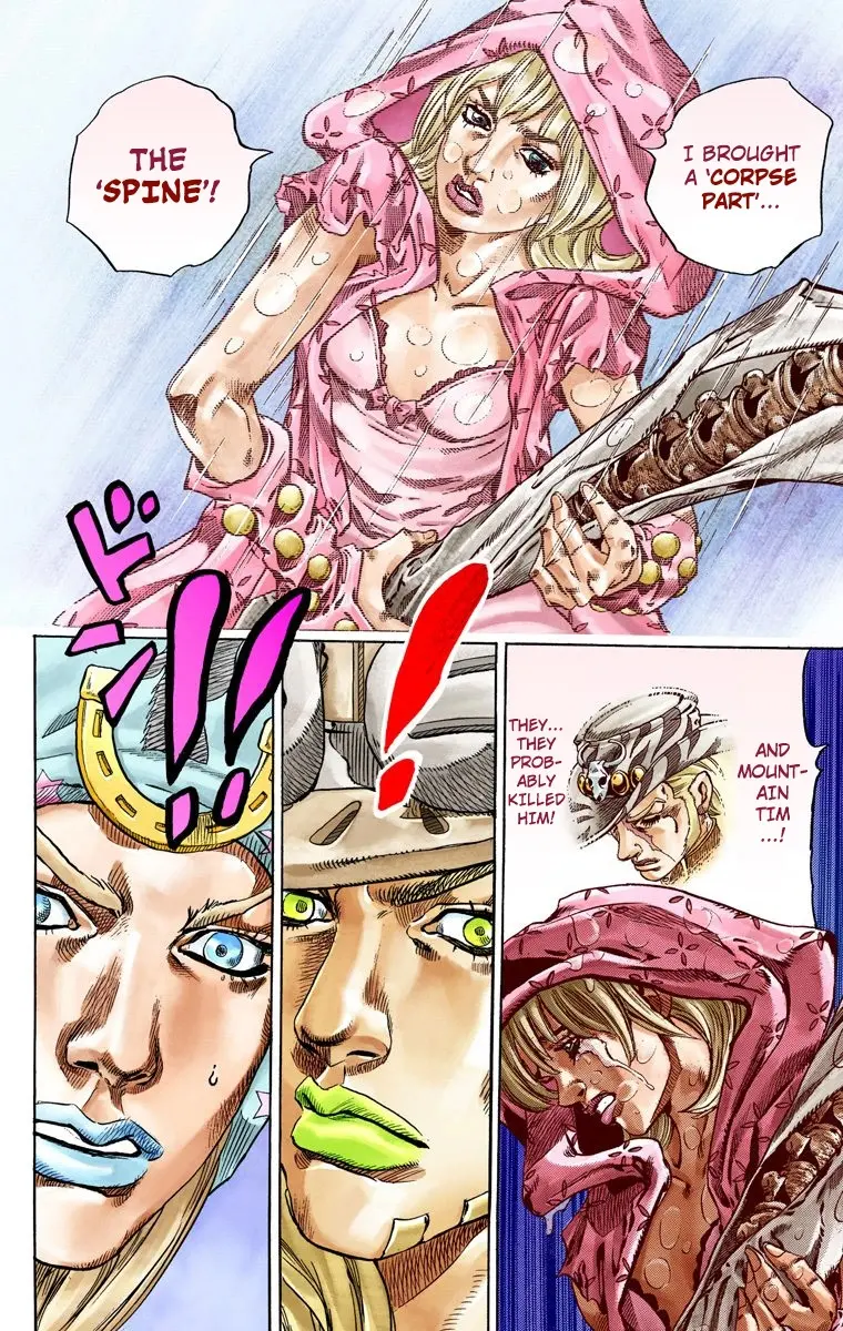 JoJo's Bizarre Adventure Steel Ball Run Colored Manga, chapter 39, page 24