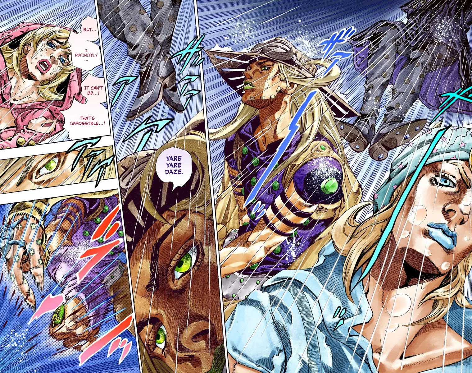 JoJo's Bizarre Adventure Steel Ball Run Colored Manga, chapter 39, page 28