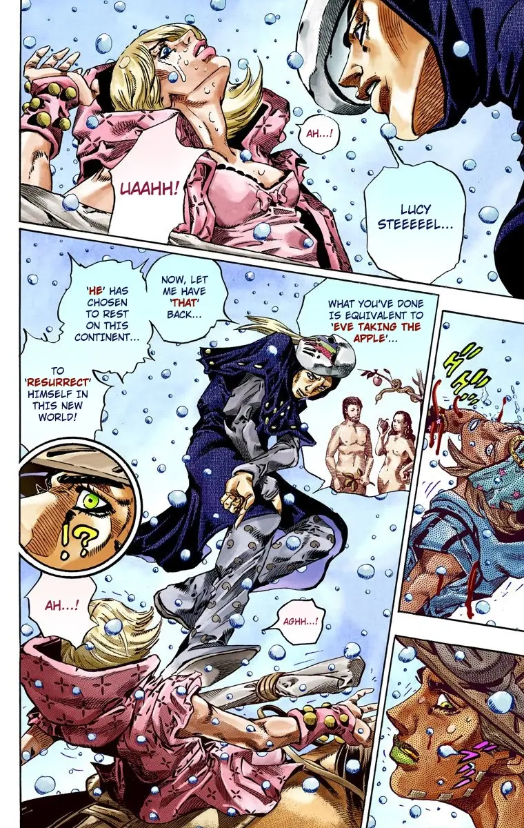 JoJo's Bizarre Adventure Steel Ball Run Colored Manga, chapter 39, page 34