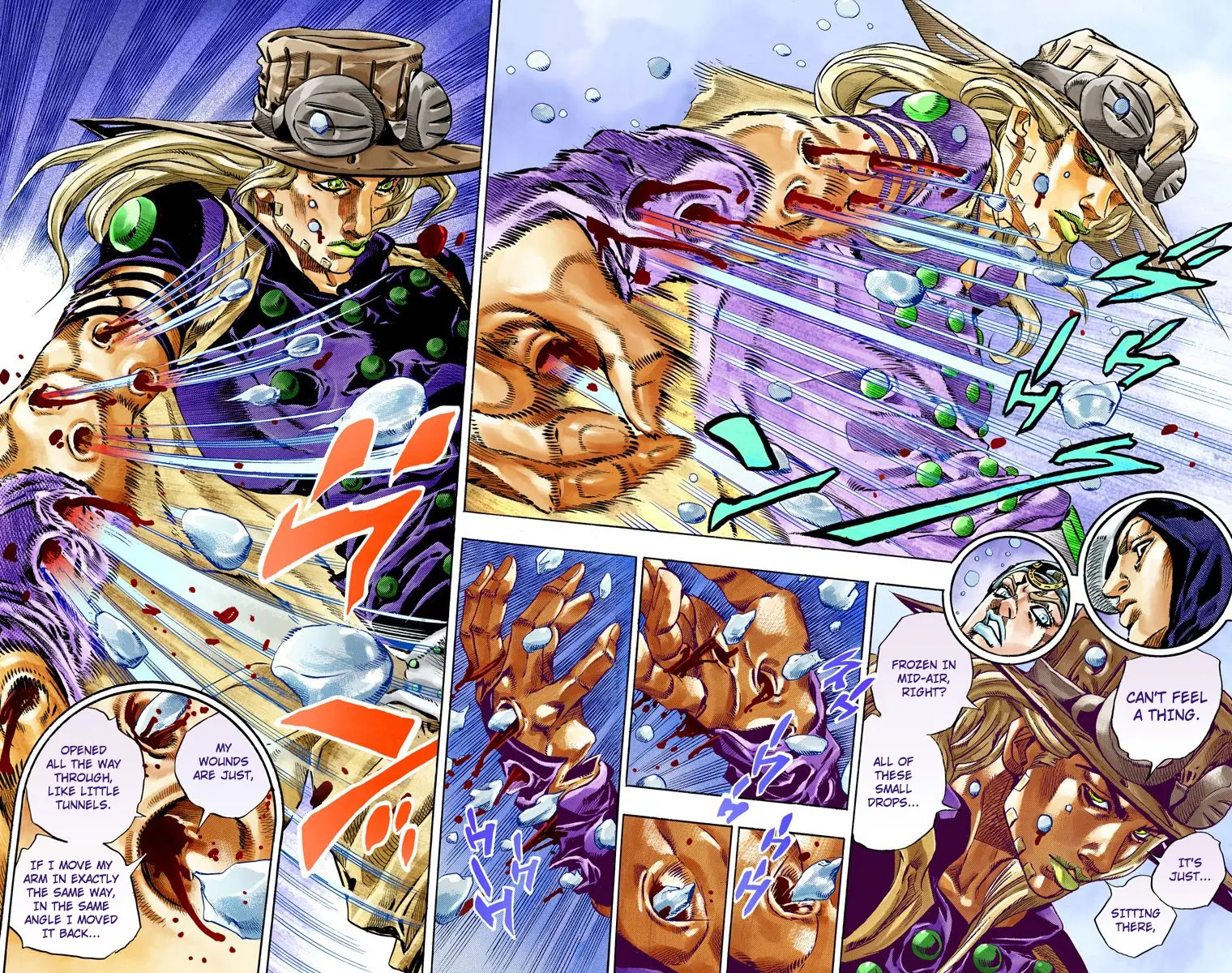 JoJo's Bizarre Adventure Steel Ball Run Colored Manga, chapter 39, page 38