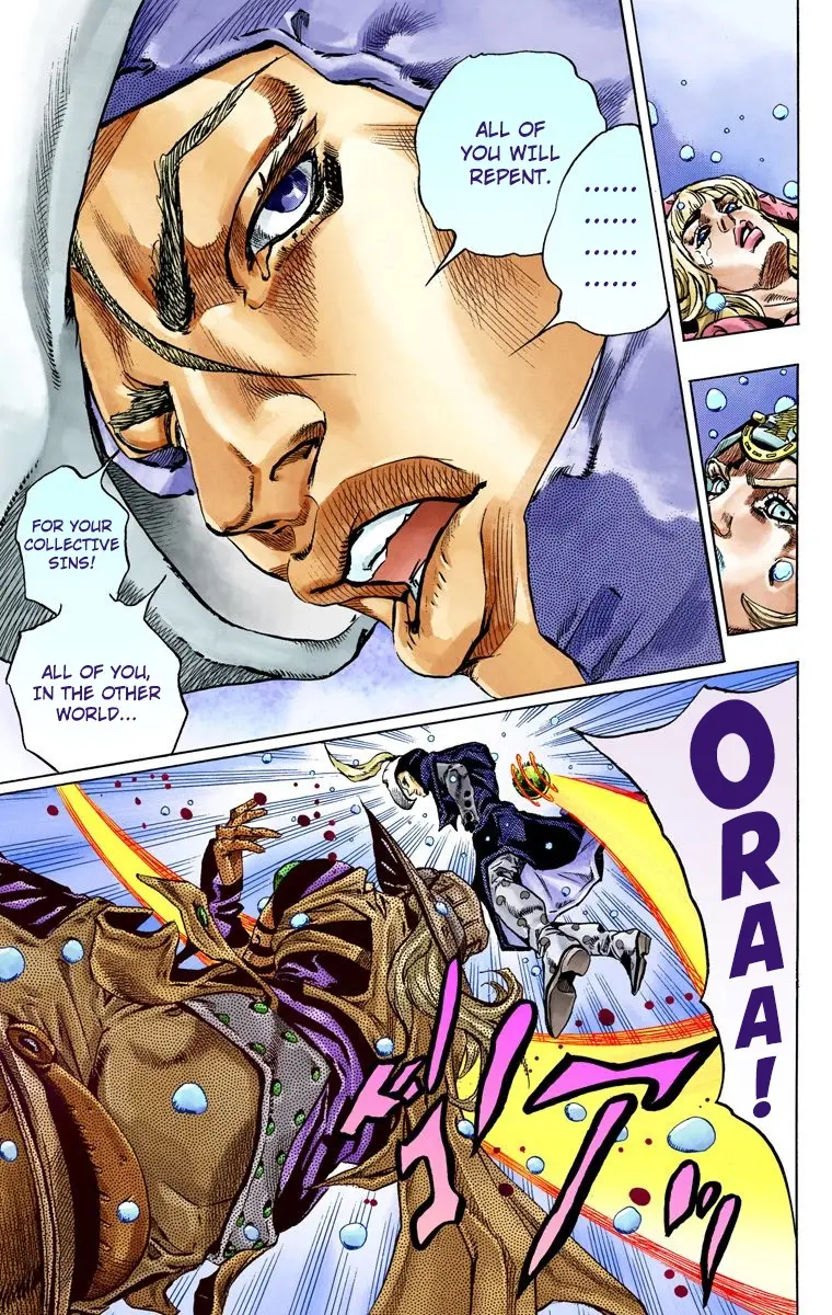 JoJo's Bizarre Adventure Steel Ball Run Colored Manga, chapter 39, page 40