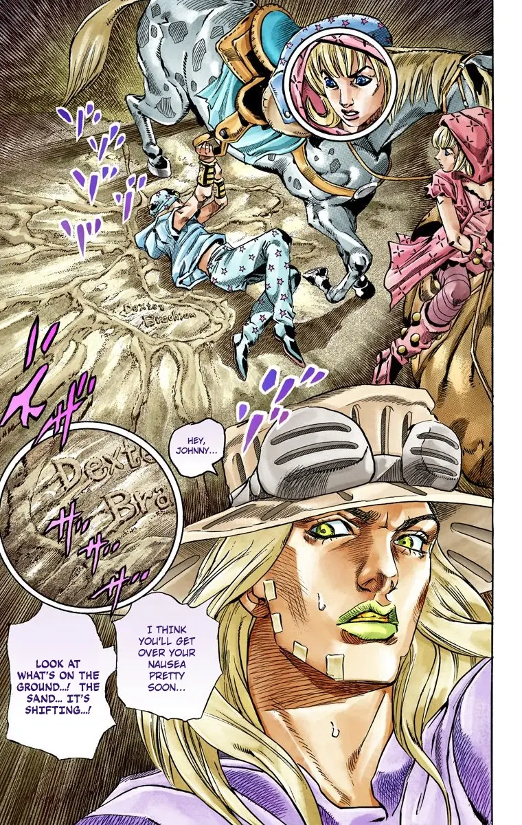 JoJo's Bizarre Adventure Steel Ball Run Colored Manga, chapter 39, page 48