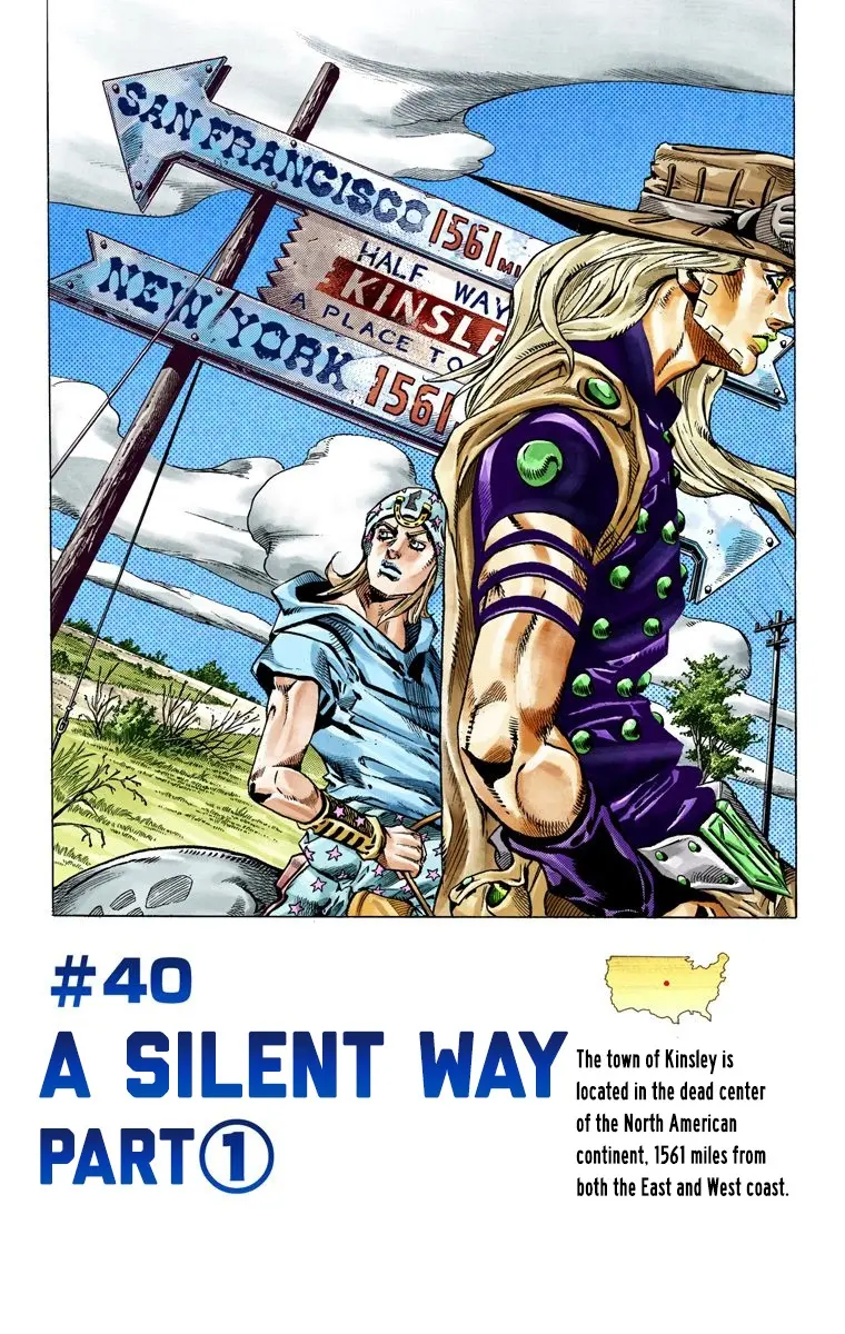 JoJo's Bizarre Adventure Steel Ball Run Colored Manga, chapter 40, page 3
