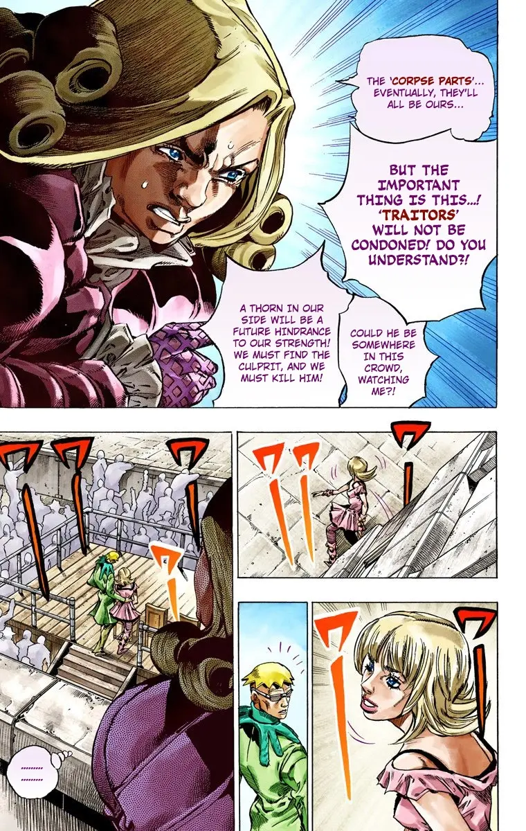 JoJo's Bizarre Adventure Steel Ball Run Colored Manga, chapter 40, page 7