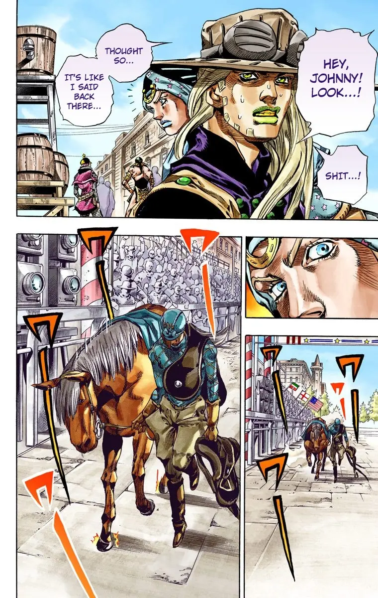 JoJo's Bizarre Adventure Steel Ball Run Colored Manga, chapter 40, page 13