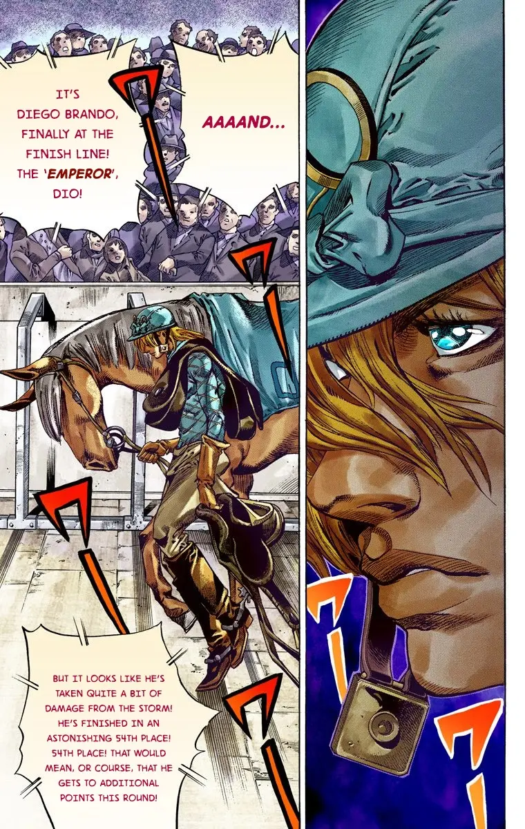 JoJo's Bizarre Adventure Steel Ball Run Colored Manga, chapter 40, page 14