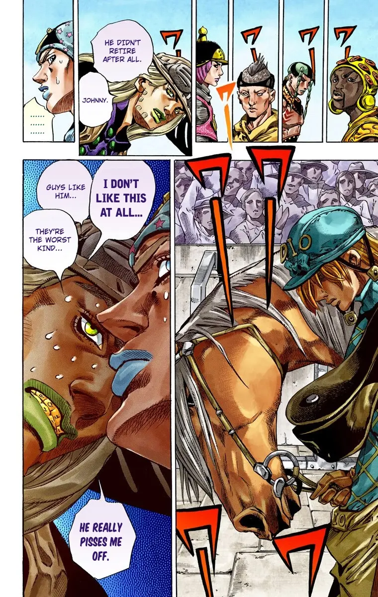 JoJo's Bizarre Adventure Steel Ball Run Colored Manga, chapter 40, page 15