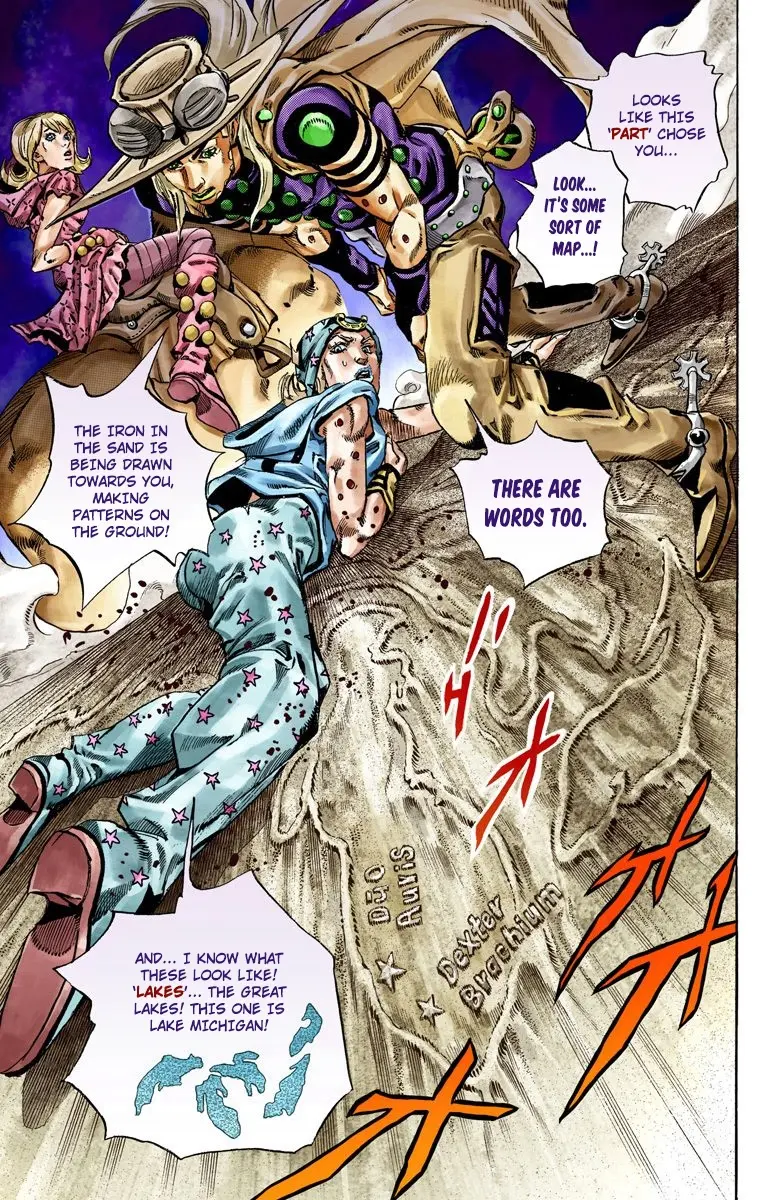 JoJo's Bizarre Adventure Steel Ball Run Colored Manga, chapter 40, page 18