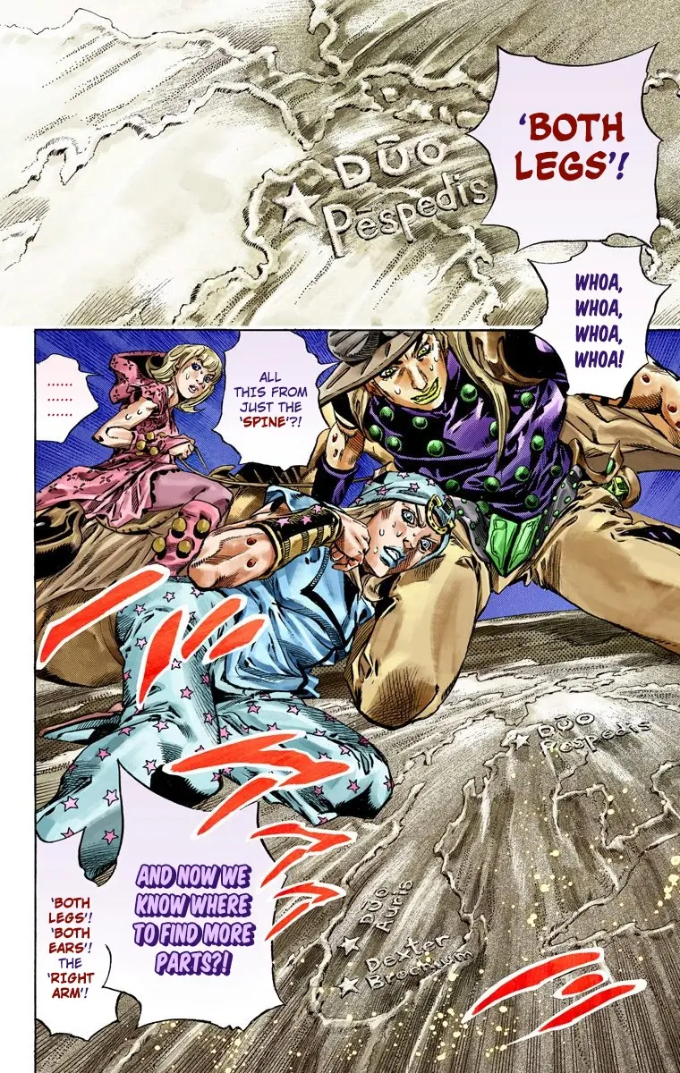 JoJo's Bizarre Adventure Steel Ball Run Colored Manga, chapter 40, page 20